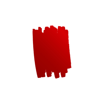 Red grunge paint brush stroke texture png