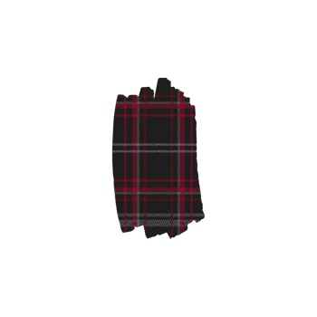Abstract black plaid brush stroke with red and grey lines png