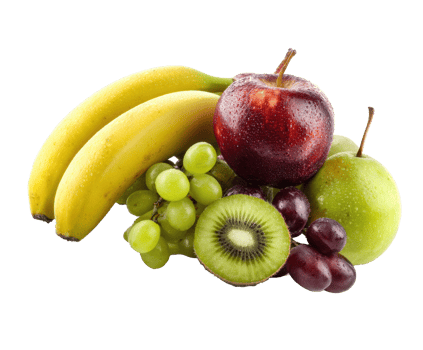 Colorful assortment of fresh fruits for healthy lifestyle choices png