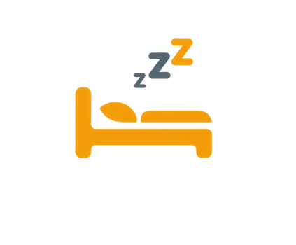 Sleep icon representing restful nights and relaxation png