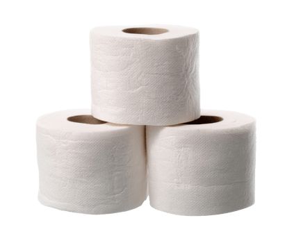 Essential bathroom supplies for home organization and comfort png