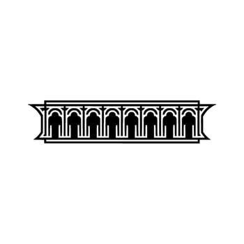 Geometric Archway, Minimalist, Architectural Motif, Arch vector