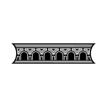 Art Deco Banding, Geometric Ornamentation, Vintage vector