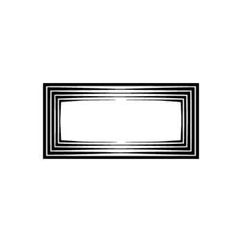 Geometric Frame, Minimalist , Negative Space, Rectangle vector