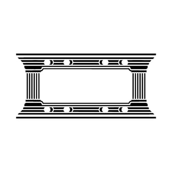 Art Deco Frame, Geometric Ornamentation, Vintage - Retro vector
