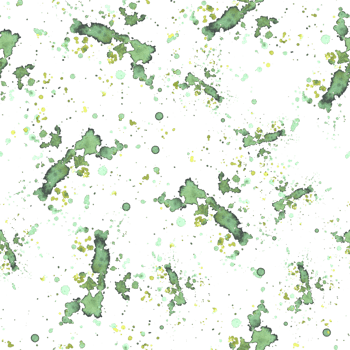 Watercolor green spots and splashes seamless pattern. Hand painted illustration. Abstract olive, grass nature green brush stroke, stains on isolated background texture for fabric, wrapping paper png