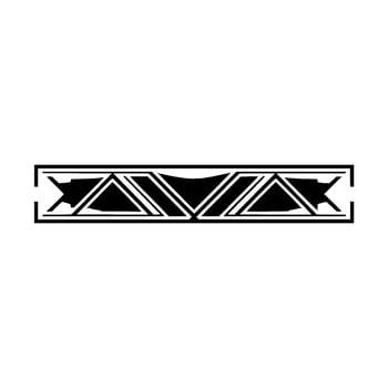 Geometric Gradient Z-Shape, Modern Abstract vector