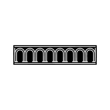 Geometric Archway, Minimalist, Serene Composition vector