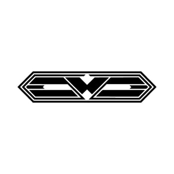 Geometric Emblem Modern vector