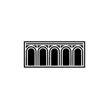 Minimalist Archway, Geometric Serenity vector