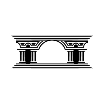 Geometric Archway, Classic , Minimalist vector