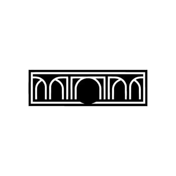Geometric Archway, Minimalist , Vintage Aesthetic - Minimalism vector