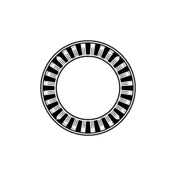 Geometric Circle Emblem, Retro , Minimalist, Minimalism vector