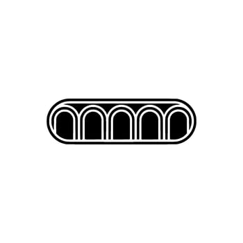 Minimalist Archway , Geometric , Modern Emblem vector