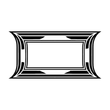 Geometric Archway, Subtle Gradient, Minimalist vector