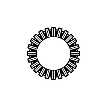 Circular Gradient , Minimalist , Modern Abstract vector
