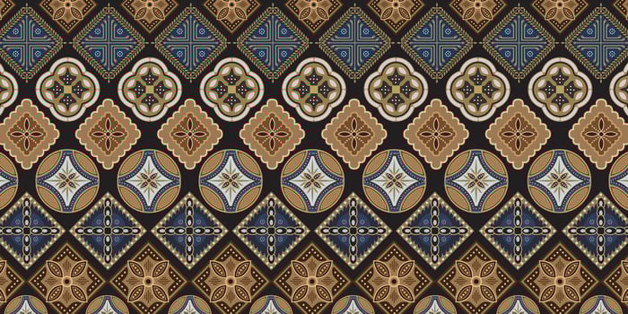geometric pattern design in warm tones vector