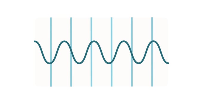 Digital representation of sleep cycles data. Simple chart illustrates analysis of sleep patterns. Graph presents various phases rest, conveying essential information. Ideal for educational context, vector