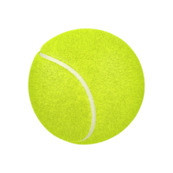 Tennis Ball isolated on transparent background png