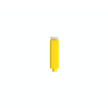 Yellow USB Flash Drive with Transparent Background Clipping Path Isolated on Blue png