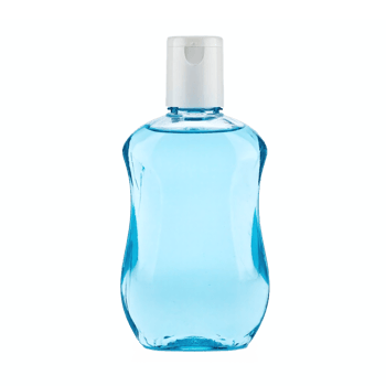 Transparent Hand Sanitizer Bottle With Clear Liquid And White Cap On Transparent Background Clipping Path png