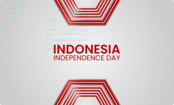 Indonesia Independence Day graphic vector