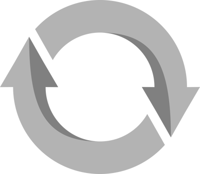 Gray circle arrow png