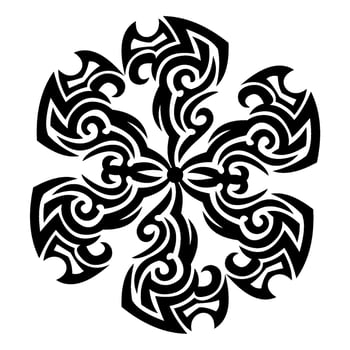 simple ethnic pattern vector
