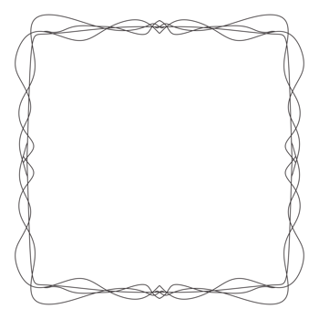 Square Line frame illustration png