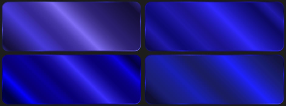 gradient,Collection of colorful gradients with glossy metal texture for design of covers, banners, posters and other creative projects. vector