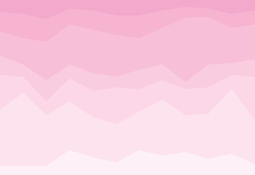 Seamless pattern with pink and white waves. Background illustration. vector
