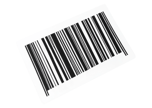 Isolated barcode image for inventory use png