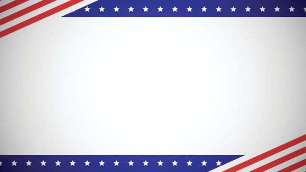 USA modern background for independence day, veterans, labor, memorial. illustration vector