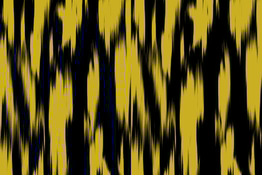 Yellow and black abstract background. Ikat Pattern Design for Fabric, clothing, textile, wrapping, background, wallpaper, carpet, embroidery, print vector