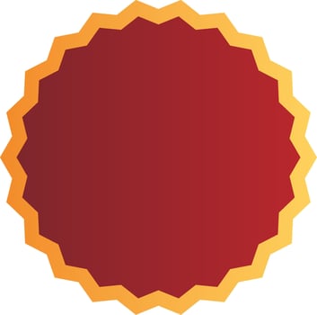 Vintage Style Red and Gold Borders vector