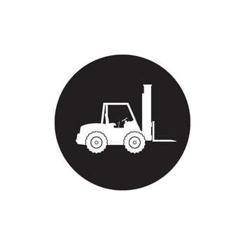 forklift icon illustration design vector