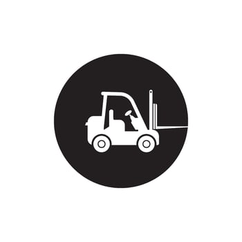 forklift icon illustration vector