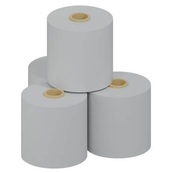 3D Render Toilet Paper Icon png