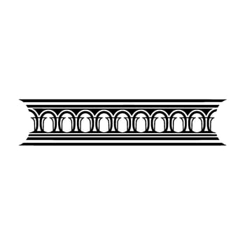 Elegant Ornate Border, Vintage Deco vector