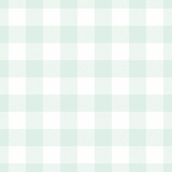 Elegant mint green and white gingham check pattern. Perfect for textile design, scrapbooking, website backgrounds, or any project needing a fresh, clean aesthetic. vector