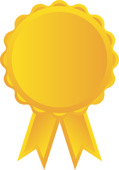 The gold circle logo number one icon png
