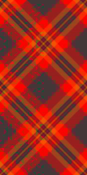 Vibrant red and orange plaid pattern. Perfect for textile design, fashion, autumnal themes, or as a bold background. The intersecting lines create a dynamic, energetic feel. vector