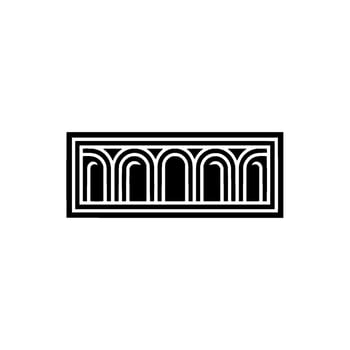 Geometric Archway, Minimalist, Modern Emblem, Minimalism - Abstract vector
