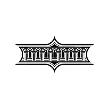 Art Deco Ornament, Geometric Elegance, Vintage - Art deco vector
