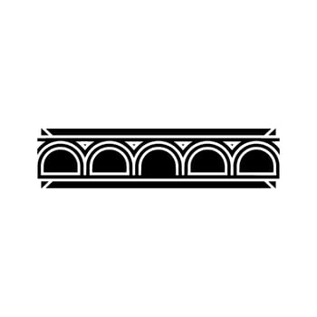 Art Deco Ornament Border, Geometric, Vintage Style, Retro - Art deco vector
