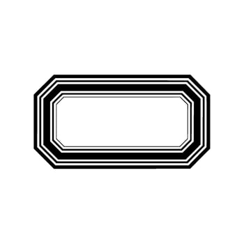 Geometric Oval Frame, Minimalist , Modern Abstract vector