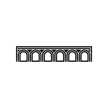 Geometric Archway, Minimalist, Modern Ornamentation - Arch vector