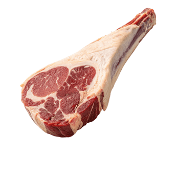 Tomahawk Ribeye Steak Raw Cut png