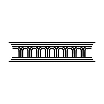 Art Deco Archway, Geometric Ornamentation, Minimalist - Linear - Art deco vector