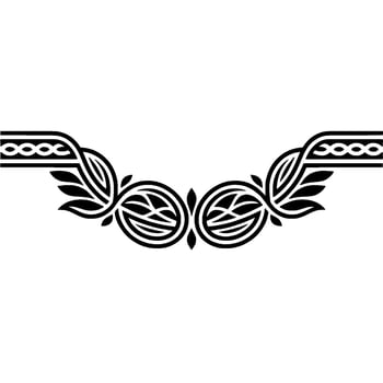 Intricate Celtic Border, Vintage Decorative Element vector